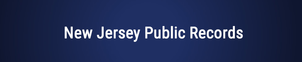 new jersey public records