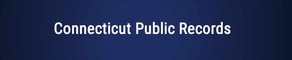 Connecticut Public Records