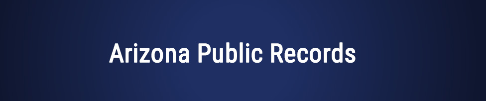 Arizona Public Records