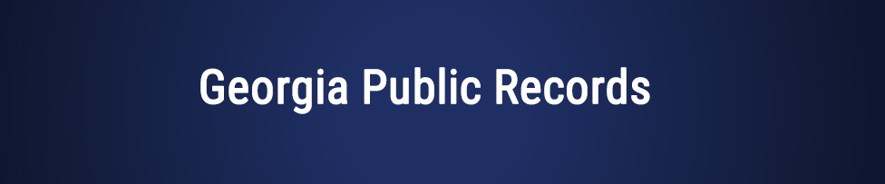 Georgia Public Records & Background Checks