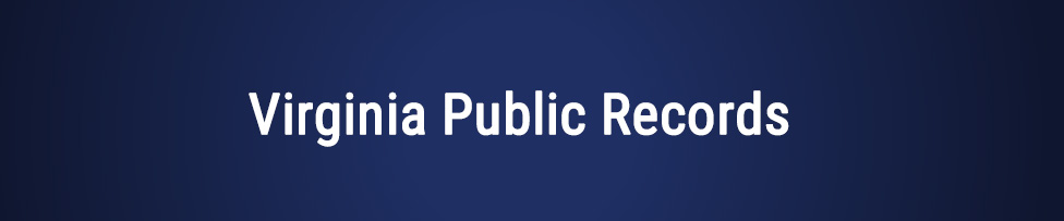 Virginia Public Records