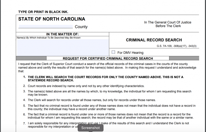 North Carolina Background Checks (2022 Guide) North Carolina Background Checks (2022 Guide)