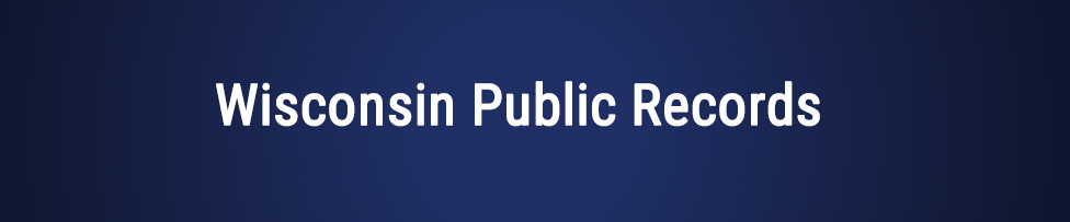 wisconsin public records