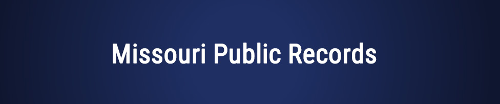 missouri public records