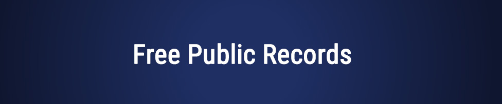 free public records