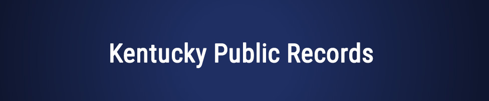 kentucky public records