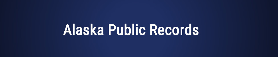 alaska public records