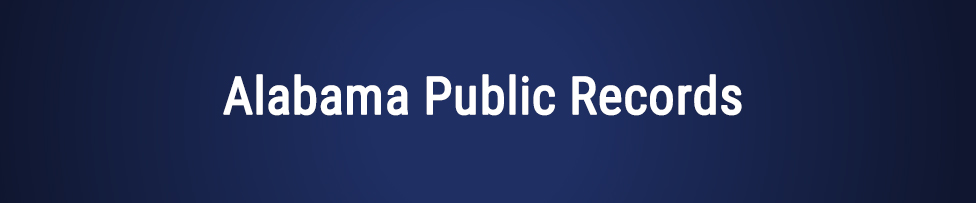 alabama public records